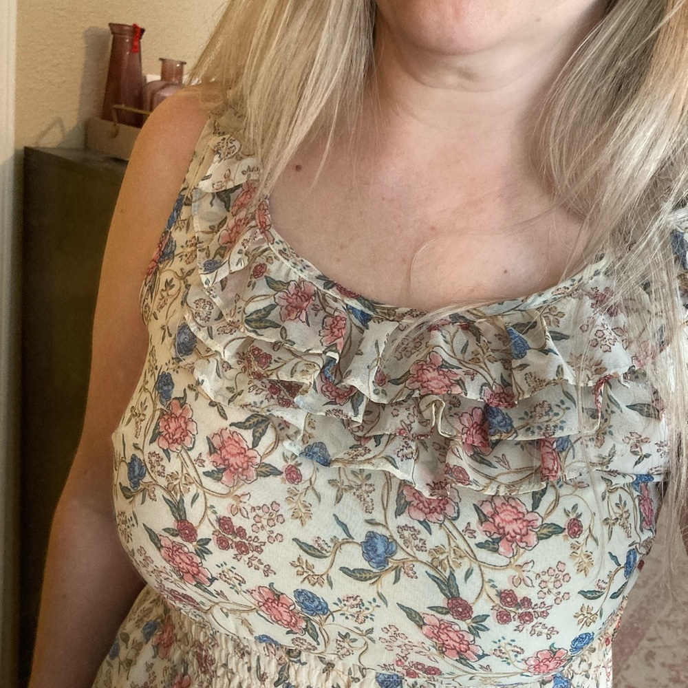 Gorgeous floral maxi dress. Romy. Size M - Picture 5 of 9